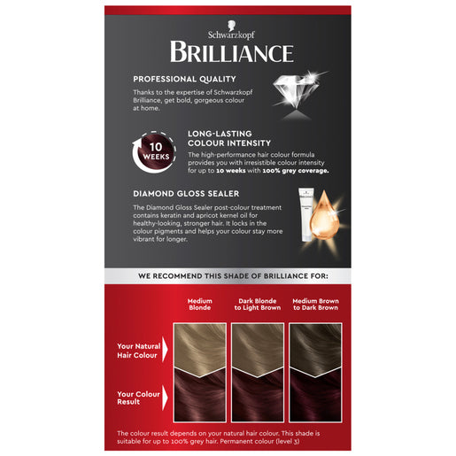 Schwarzkopf Brilliance 76 Magical Mahogany 1 Pack - GimmeNow