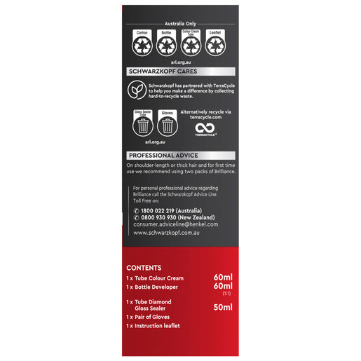 Schwarzkopf Brilliance 76 Magical Mahogany 1 Pack - GimmeNow