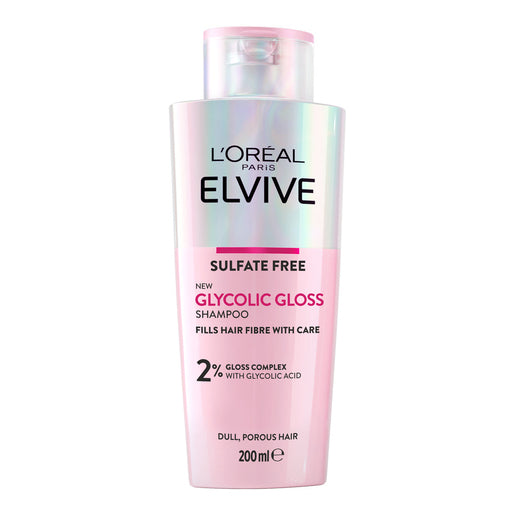 L'Oréal Paris Elvive Glycolic Gloss Shampoo 200mL - GimmeNow
