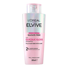L'Oréal Paris Elvive Glycolic Gloss Shampoo 200mL - GimmeNow