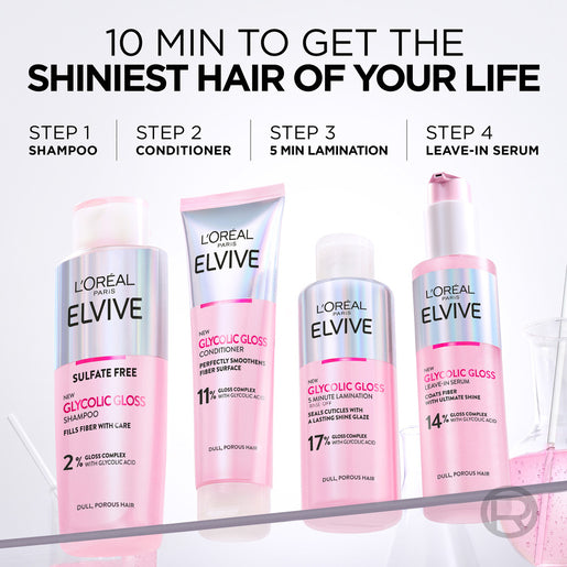 L'Oréal Paris Elvive Glycolic Gloss Conditioner 150mL