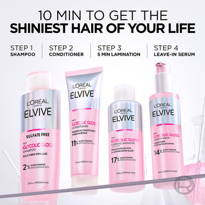 L'Oréal Paris Elvive Glycolic Gloss Conditioner 150mL