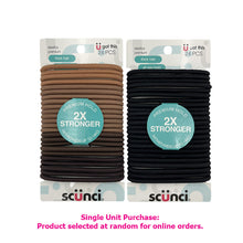 Scunci Elastics Strong Thick Hair 24 Pack