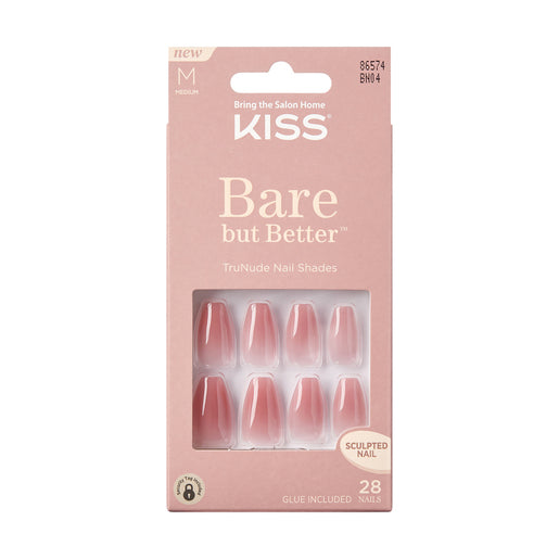 Kiss Bare But Better Nails Nude Medium 1 Kit