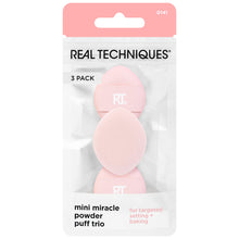 Real Techniques Mini Miracle Powder Puff Trio 3 Pack