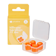 Priceline Silicone Earplugs & Case 2 Pairs - GimmeNow