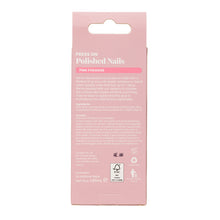 Priceline Almond Press On Polished Nails - Pink Paradise 1 Kit - GimmeNow