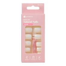 Priceline Press On Natural Nails Square 1 Kit - GimmeNow
