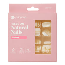 Priceline Press On Natural Nails Square 1 Kit - GimmeNow