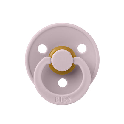 Bibs Colour Pacifier Dusky Lilac Size 2 2 Pack