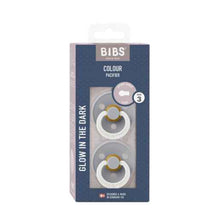 Bibs Pacifier Glow In The Dark Size 3 Cloud 2 Pack