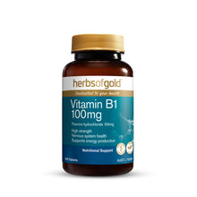 Herbs of Gold Vitamin B1 100mg 100 Tablets