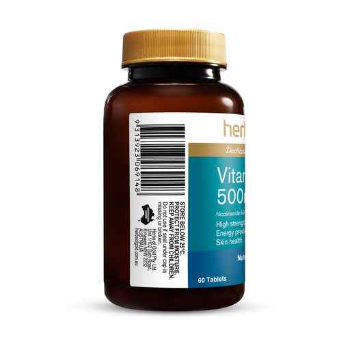 Herbs of Gold Vitamin B3 500mg 60 Tablets