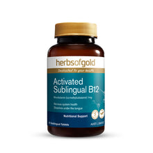 Herbs of Gold Activated Sublingual B12 75 Tablets