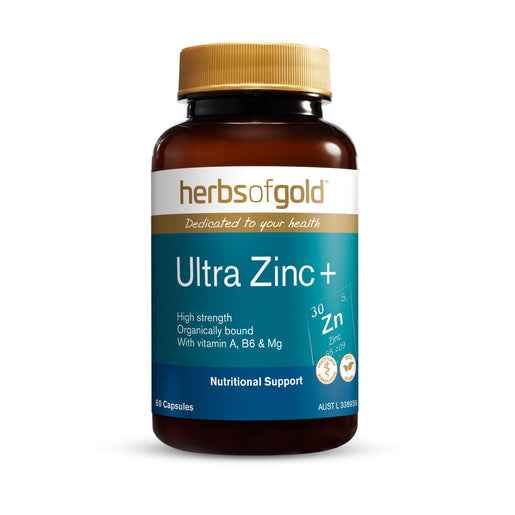 Herbs of Gold Ultra Zinc + 60 Capsules