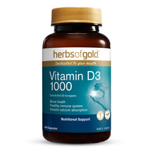 Herbs of Gold Vitamin D3 1000 240 Capsules