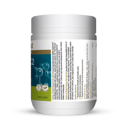 Herbs of Gold Calcium K2 with D3 90 Tablets