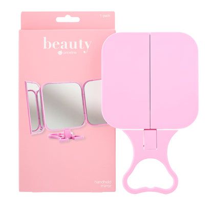 Priceline Handheld Mirror Pink 1 Each - GimmeNow