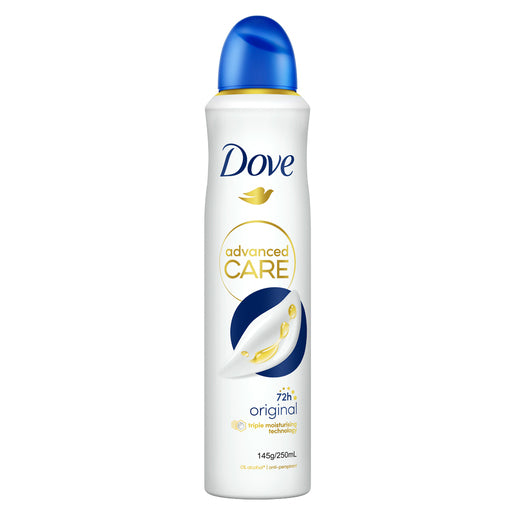 Dove Advanced Antiperspirant Aerosol Original 250mL - GimmeNow