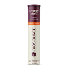 BIOSOURCE Energy Multi Orange Flavour 15 Effervescent Tablets - GimmeNow