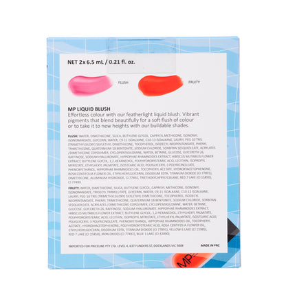 MP Cosmetics Liquid Blush Duo Flush and Fruity 2 Piece Set - GimmeNow