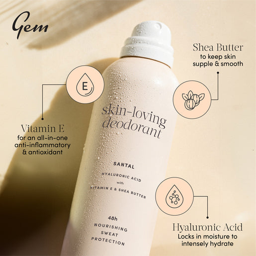 GEM Skin Loving Deodorant Santal 127g