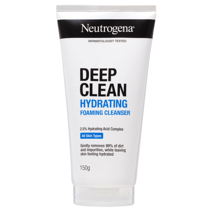 Neutrogena® Deep Clean Hydrating Foaming Cleanser 150g - GimmeNow