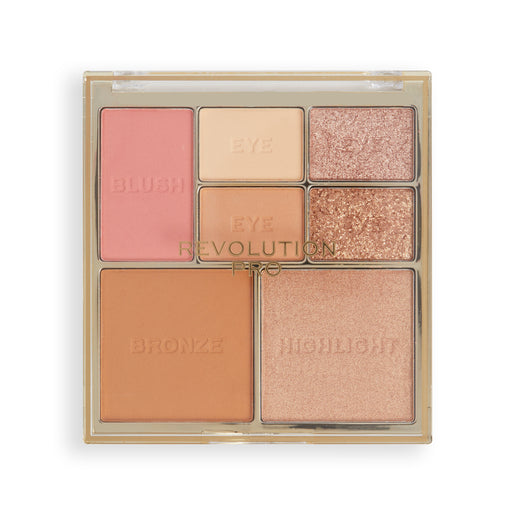 Revolution Pro Iconic Eye & Cheek Palette Light/Medium 1 Each