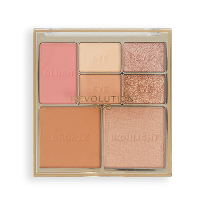 Revolution Pro Iconic Eye & Cheek Palette Light/Medium 1 Each