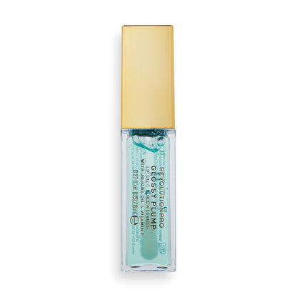 Revolution Pro Glossy Plump Lip Oil Mint 8mL