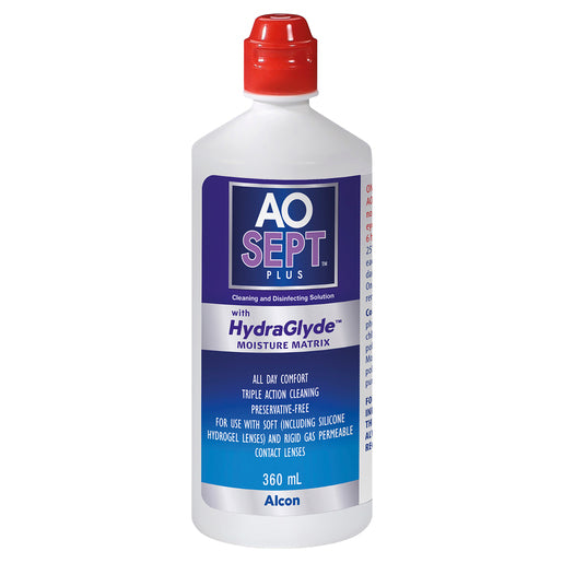 AOSept Plus With HydraGlyde Twin Pack 2 x 360mL