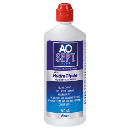AOSept Plus With HydraGlyde Twin Pack 2 x 360mL