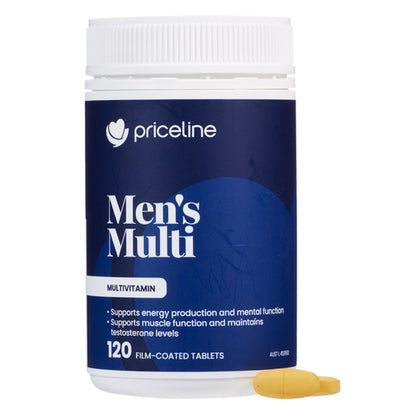 Priceline Men's Multi 120 Tablets - GimmeNow
