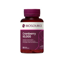 BIOSOURCE Cranberry 60,000 90 Capsules - GimmeNow