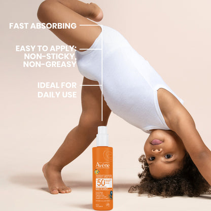 Avène Sunsitive Sunscreen Children Spray SPF 50+ 200mL
