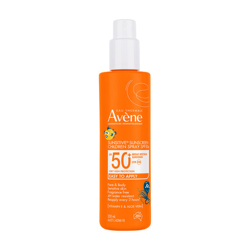 Avène Sunsitive Sunscreen Children Spray SPF 50+ 200mL