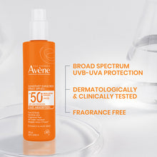 Avène Sunsitive Sunscreen Spray SPF 50+ 200mL