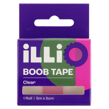 iLLi Boob Tape Clear 5m x 5cm 1 Each - GimmeNow