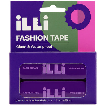 iLLi Fashion Tape Clear Strips 72 Pack - GimmeNow