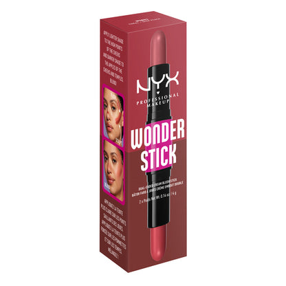 NYX Professional Makeup Wonder Stick Blush Coral and Deep Peach 41g - GimmeNow