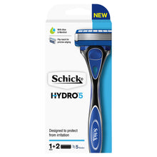 Schick Hydro 5 Razor Handle + 2 Refills 3 Piece Set - GimmeNow
