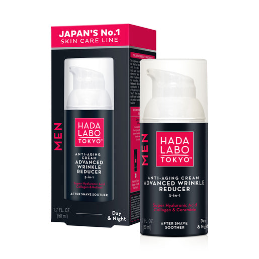 Hada Labo Mens Anti-Aging Cream Advanced Wrinkle Reducer 50mL