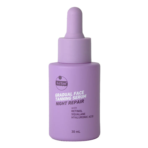 Le Tan Gradual Face Tanning Serum Night Repair 30mL