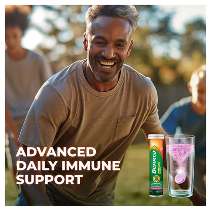 Berocca Immune Daily Defence Blackcurrant Flavour 30 Effervescent Tablets