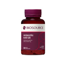 BIOSOURCE Antarctic Krill Oil 30 Capsules - GimmeNow