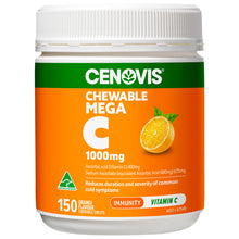 Cenovis Chewable Mega C Orange 1000mg 150 Chewable Tablets - GimmeNow