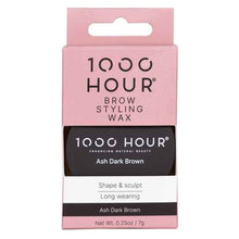 1000HOUR Brow Styling Wax Ash Dark Brown 7g