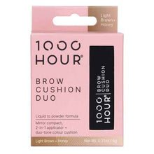 1000HOUR Brow Cushion Duo Light Brown + Honey 6g