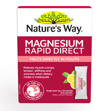 Nature's Way Magnesium Rapid Direct 20 Sachets - GimmeNow