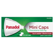 Panadol Mini Caps Paracetamol 500mg 16 Capsules - GimmeNow
